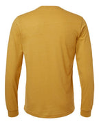 BELLA + CANVAS Heather CVC Long Sleeve Tee 3501CVC