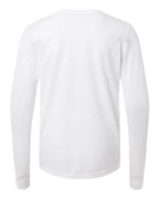 BELLA + CANVAS Youth Heather CVC Long Sleeve Tee 3501YCVC