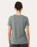BELLA + CANVAS Women’s Relaxed Fit Heather CVC Tee 6400CVC