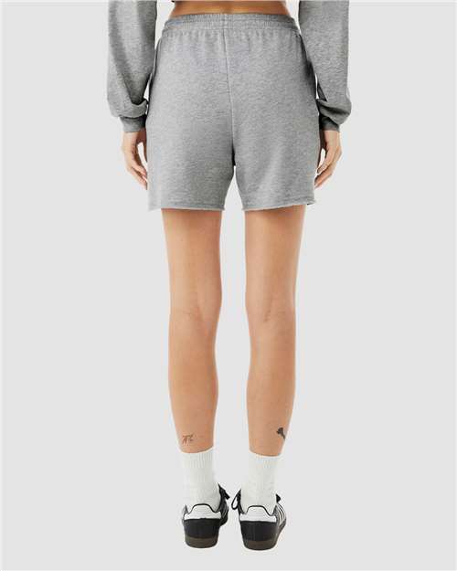 BELLA + CANVAS Women's Cutoff Fleece Shorts 3787