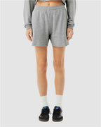 BELLA + CANVAS Women's Cutoff Fleece Shorts 3787