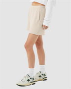 BELLA + CANVAS Women's Cutoff Fleece Shorts 3787