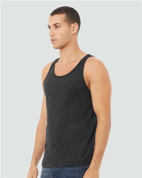 BELLA + CANVAS Unisex Heather CVC Tank 3480CVC