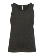BELLA + CANVAS Youth Heather CVC Tank 3480YCVC