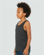 BELLA + CANVAS Youth Heather CVC Tank 3480YCVC