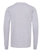 BELLA + CANVAS Youth Heather CVC Long Sleeve Tee 3501YCVC