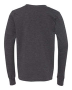 BELLA + CANVAS Youth Heather CVC Long Sleeve Tee 3501YCVC