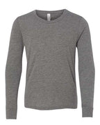 BELLA + CANVAS Youth Triblend Long Sleeve Tee 3513Y