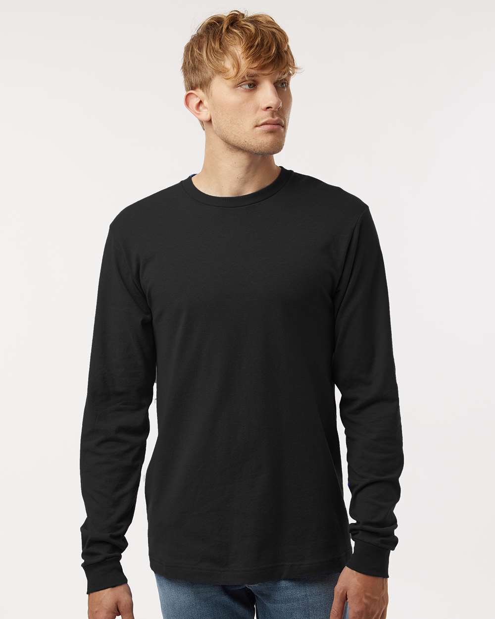 Custom Long Sleeve Cotton T-Shirt – Add Your Logo or Design