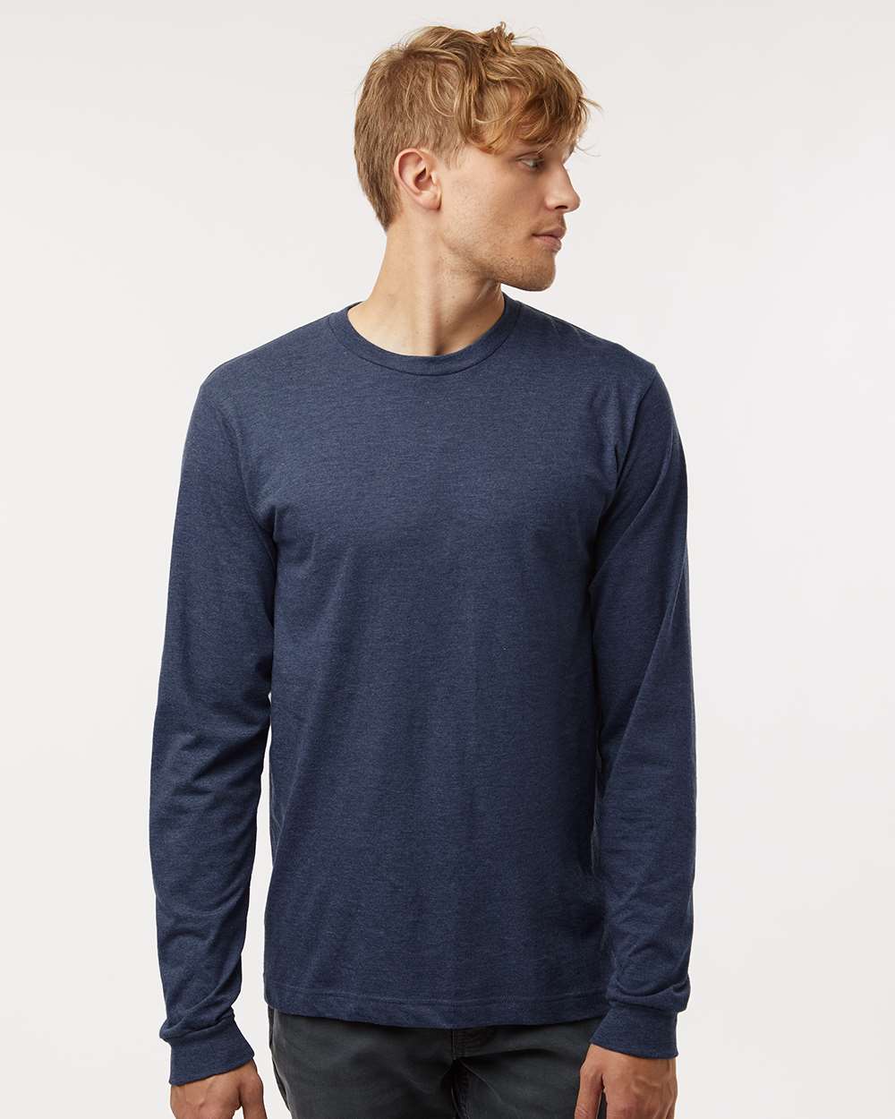 Custom Long Sleeve Cotton T-Shirt – Add Your Logo or Design