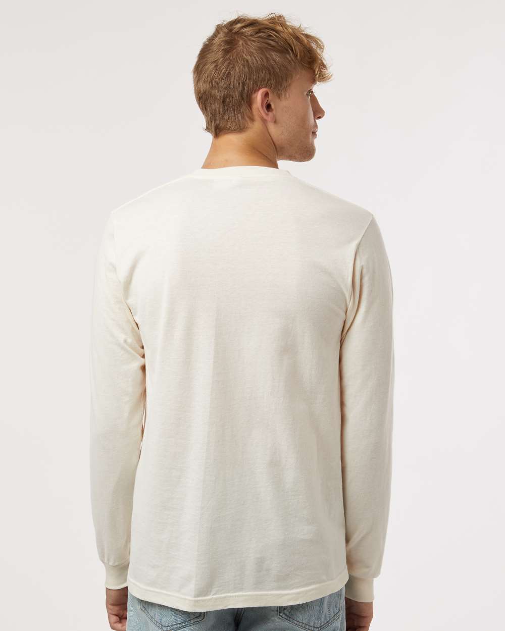 Custom Long Sleeve Cotton T-Shirt – Add Your Logo or Design