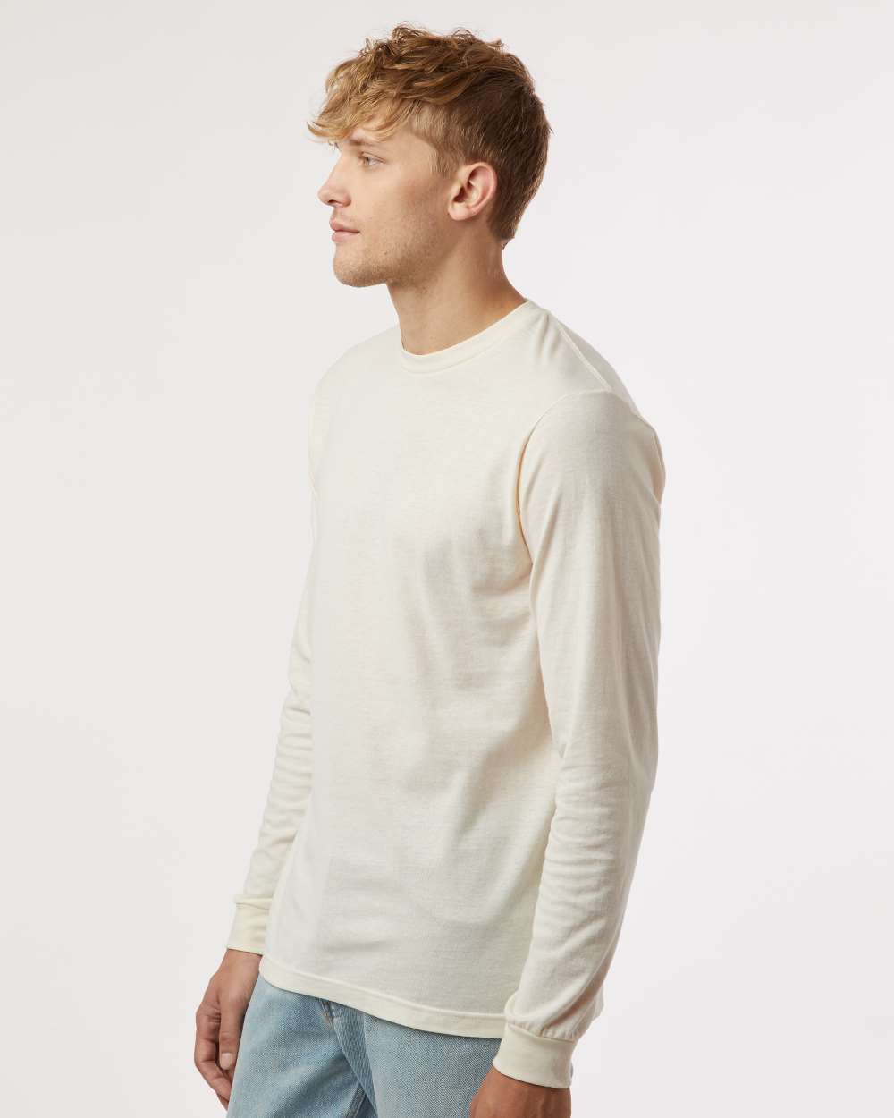 Custom Long Sleeve Cotton T-Shirt – Add Your Logo or Design