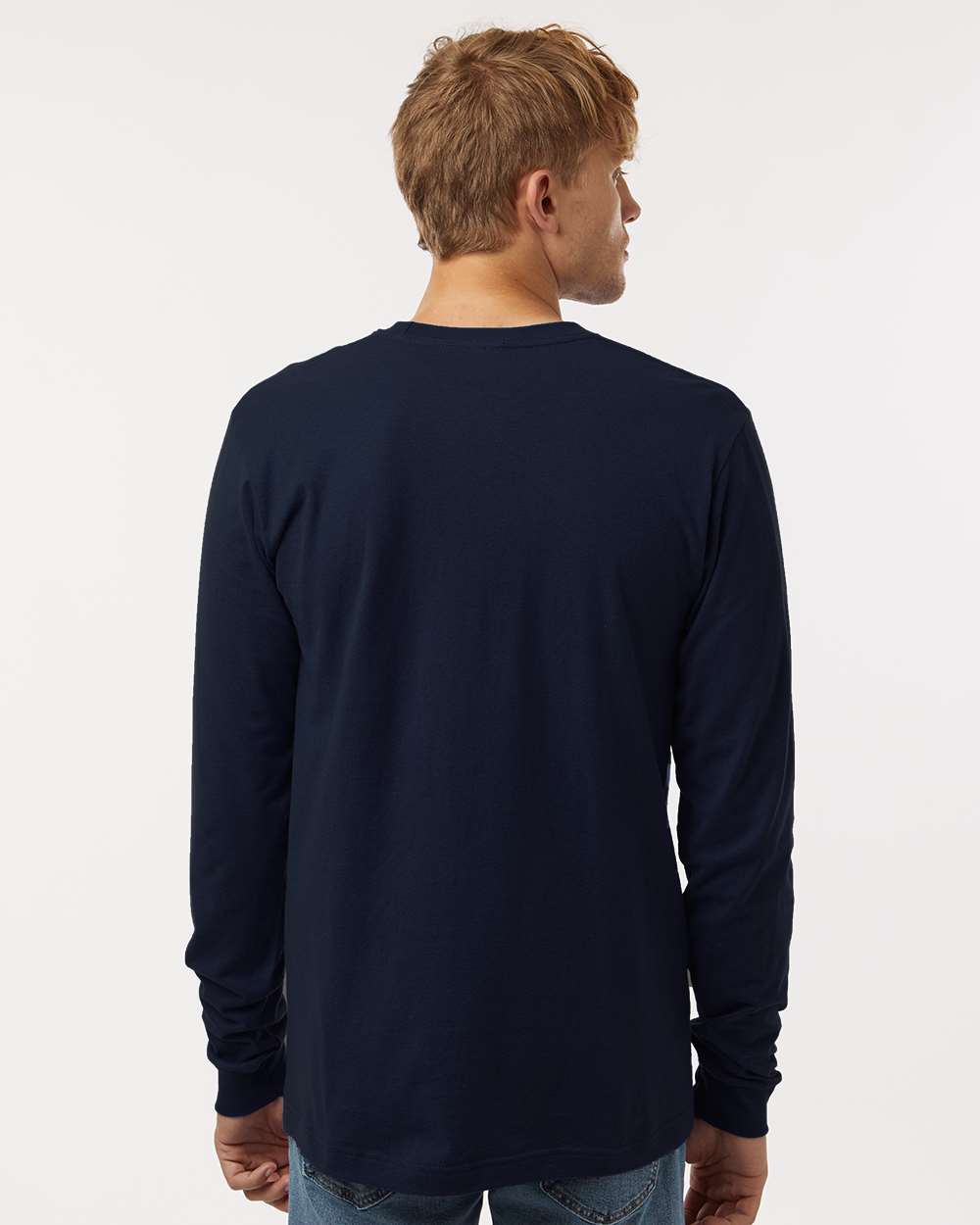 Custom Long Sleeve Cotton T-Shirt – Add Your Logo or Design