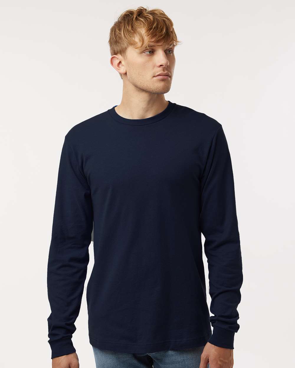 Custom Long Sleeve Cotton T-Shirt – Add Your Logo or Design