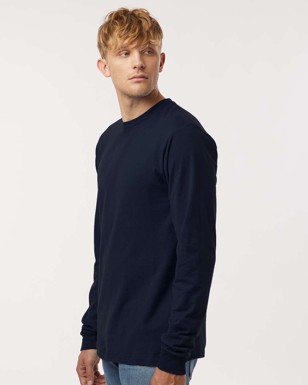 Custom Long Sleeve Cotton T-Shirt – Add Your Logo or Design