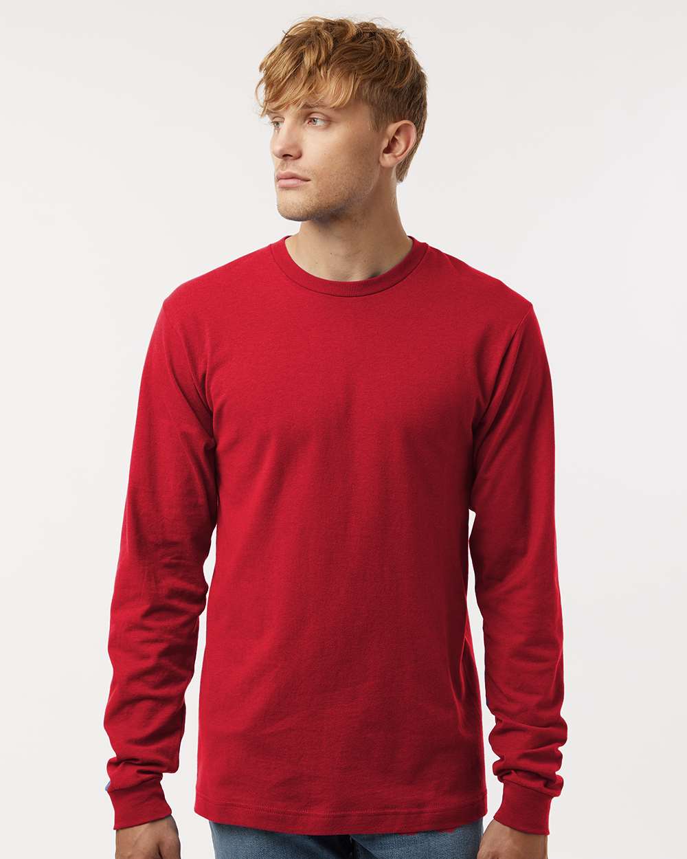 Custom Long Sleeve Cotton T-Shirt – Add Your Logo or Design