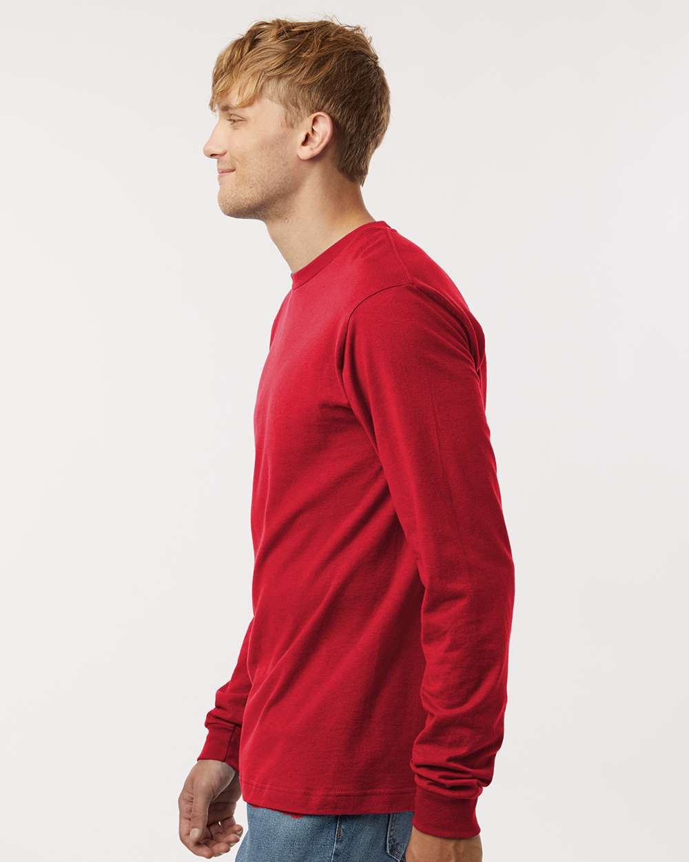 Custom Long Sleeve Cotton T-Shirt – Add Your Logo or Design