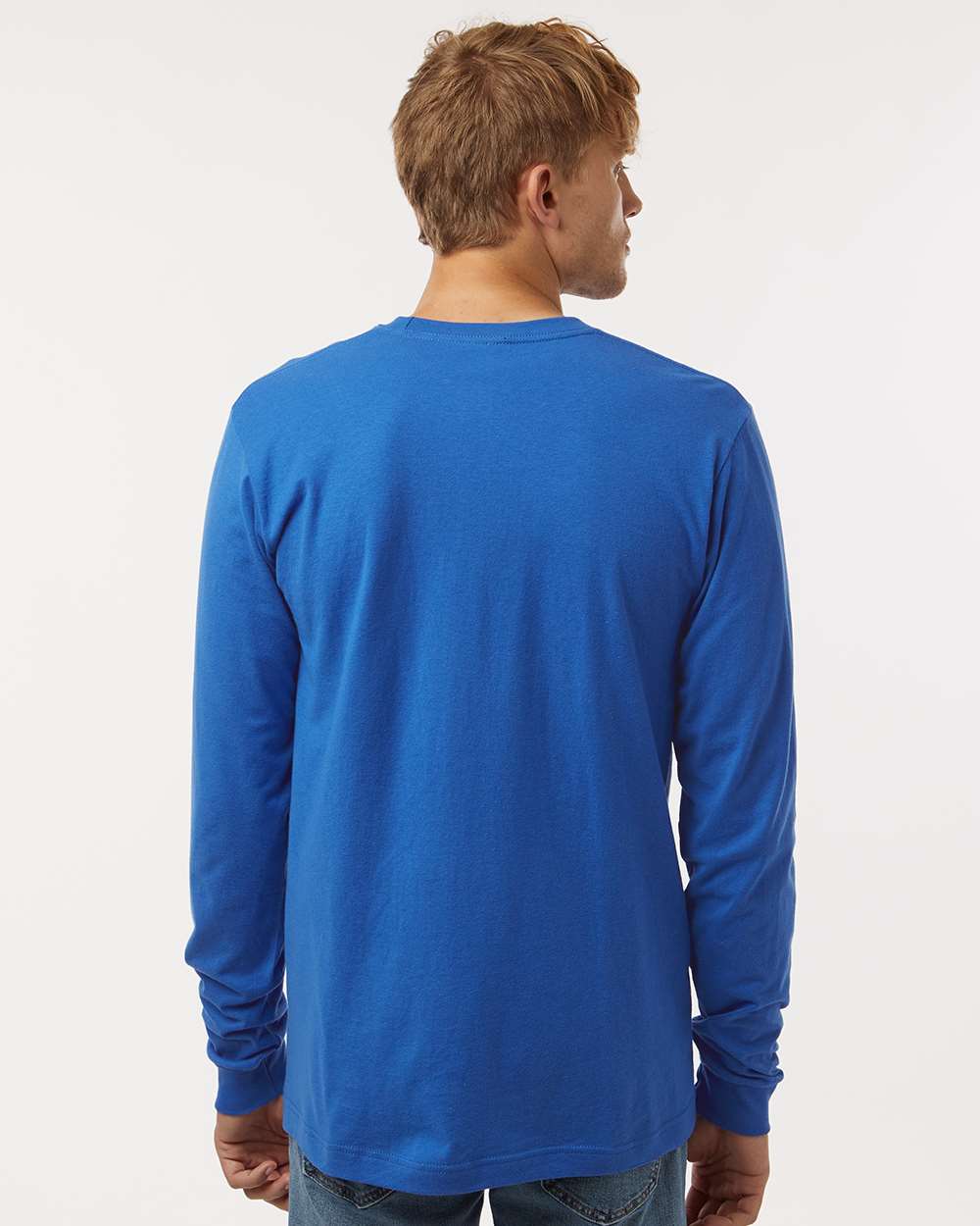 Custom Long Sleeve Cotton T-Shirt – Add Your Logo or Design