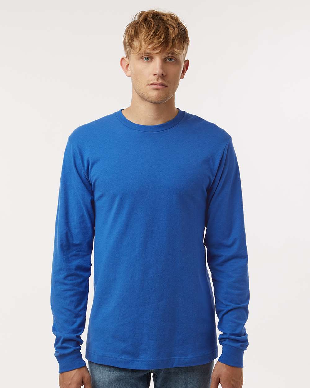 Custom Long Sleeve Cotton T-Shirt – Add Your Logo or Design
