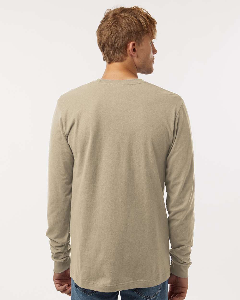 Custom Long Sleeve Cotton T-Shirt – Add Your Logo or Design