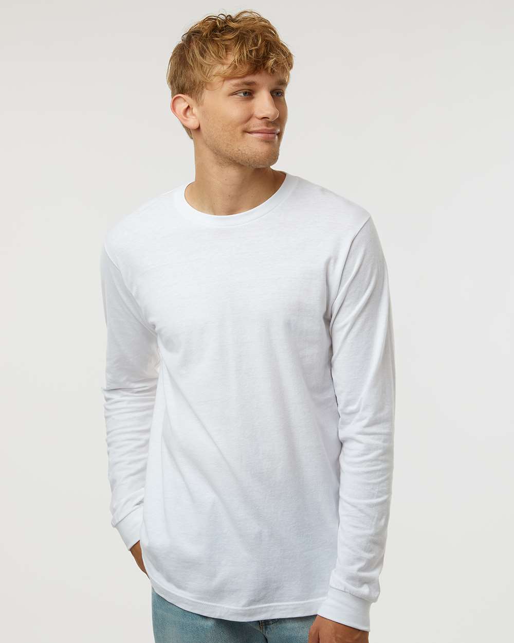 Custom Long Sleeve Cotton T-Shirt – Add Your Logo or Design