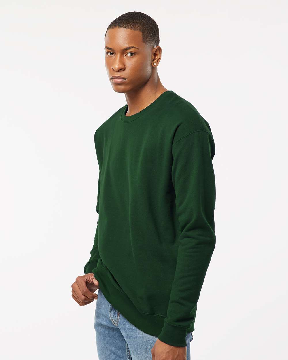 Custom Unisex Fleece Crewneck Sweatshirt – Add Your Logo or Design