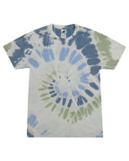 Colortone Unisex Multi-Color Tie-Dyed T-Shirt 1000
