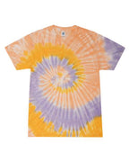 Colortone Unisex Multi-Color Tie-Dyed T-Shirt 1000