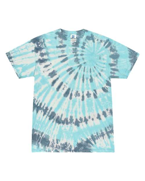 Colortone Unisex Multi-Color Tie-Dyed T-Shirt 1000