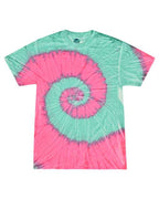 Colortone Youth Multi-Color Tie-Dyed T-Shirt 1000Y