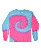 Colortone Unisex Tie-Dyed Long Sleeve T-Shirt 2000