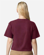 American Apparel Women's Fine Jersey Boxy Tee 102