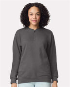 Gildan Unisex Softstyle® Midweight 1/4 Zip Sweatshirt SF008