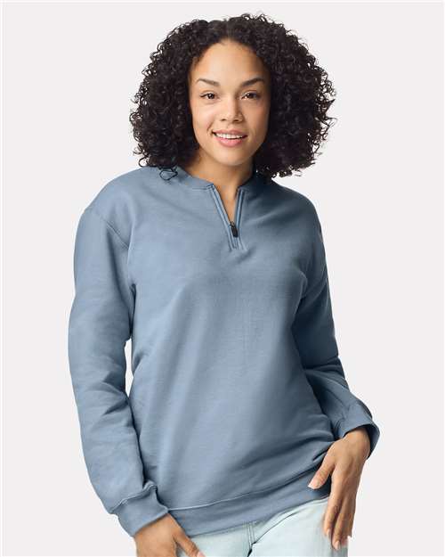 Gildan Unisex Softstyle® Midweight 1/4 Zip Sweatshirt SF008