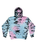 Colortone Unisex Tie-Dyed Hooded Sweatshirt 8777
