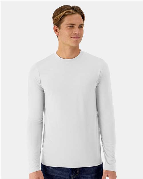 Hanes Unisex Cool DRI® Cotton Touch Long Sleeve T-Shirt 484L