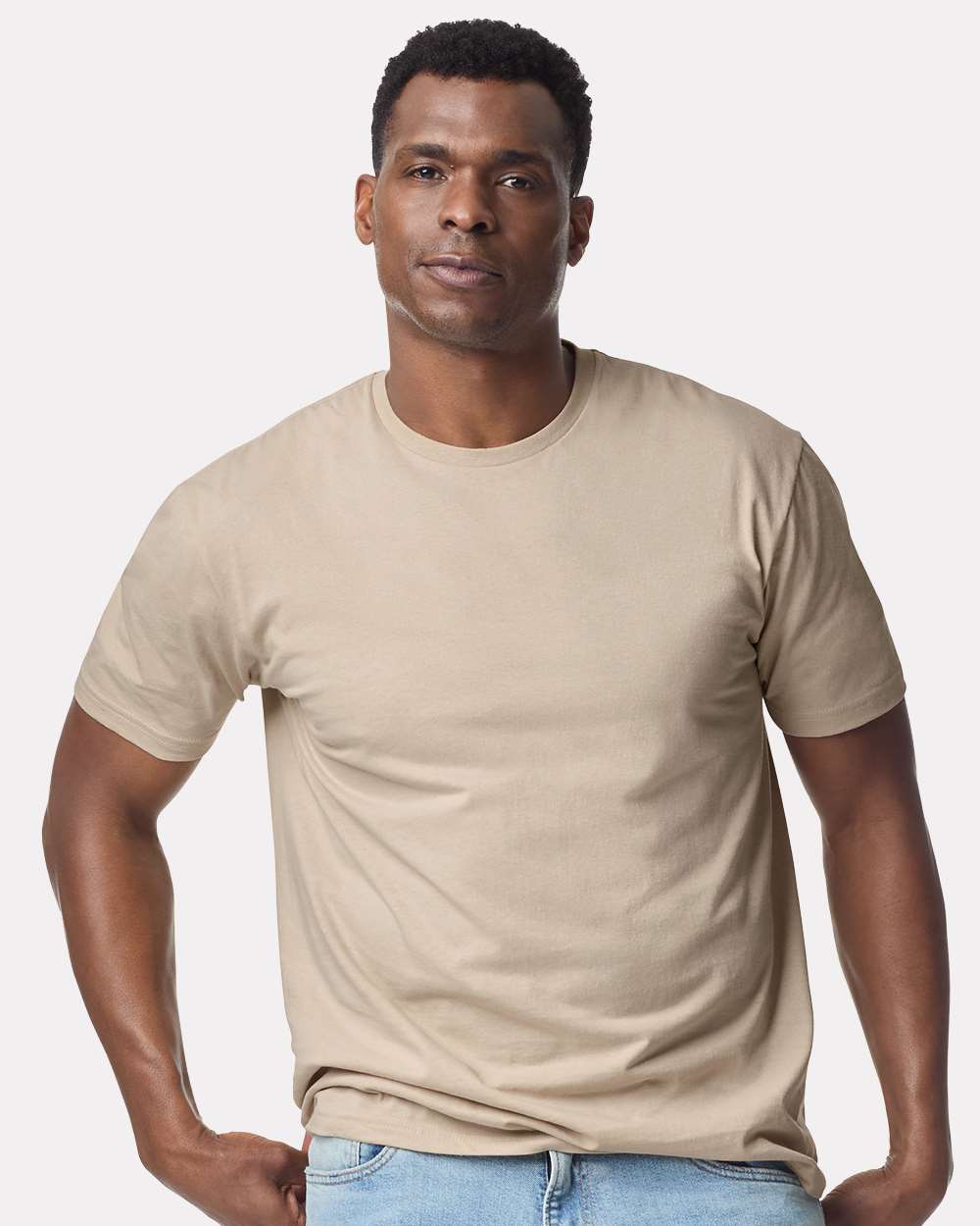 Custom Light Cotton T-Shirt – Add Your Logo or Design