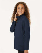 AllPro Youth Pro-Lock Performance Quarter-Zip Pullover 41870Y