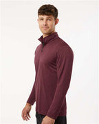 AllPro Men's Pro-Lock Performance Mélange Quarter-Zip Pullover 4HM700