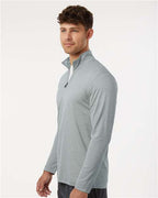 AllPro Men's Pro-Lock Performance Mélange Quarter-Zip Pullover 4HM700