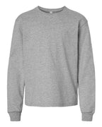 BELLA + CANVAS Youth 6oz. Heavyweight Long Sleeve Tee 3511Y