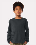 BELLA + CANVAS Youth 6oz. Heavyweight Long Sleeve Tee 3511Y
