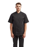 Artisan Collection by Reprime Unisex Short Sleeve Recycled Chef Coat RP656