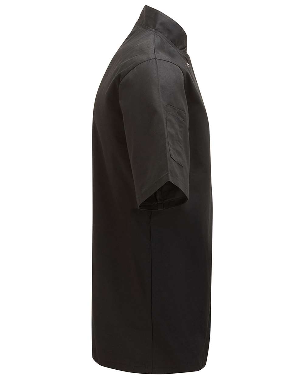 Unisex Ten Studded Front Short Sleeve Chef Coat