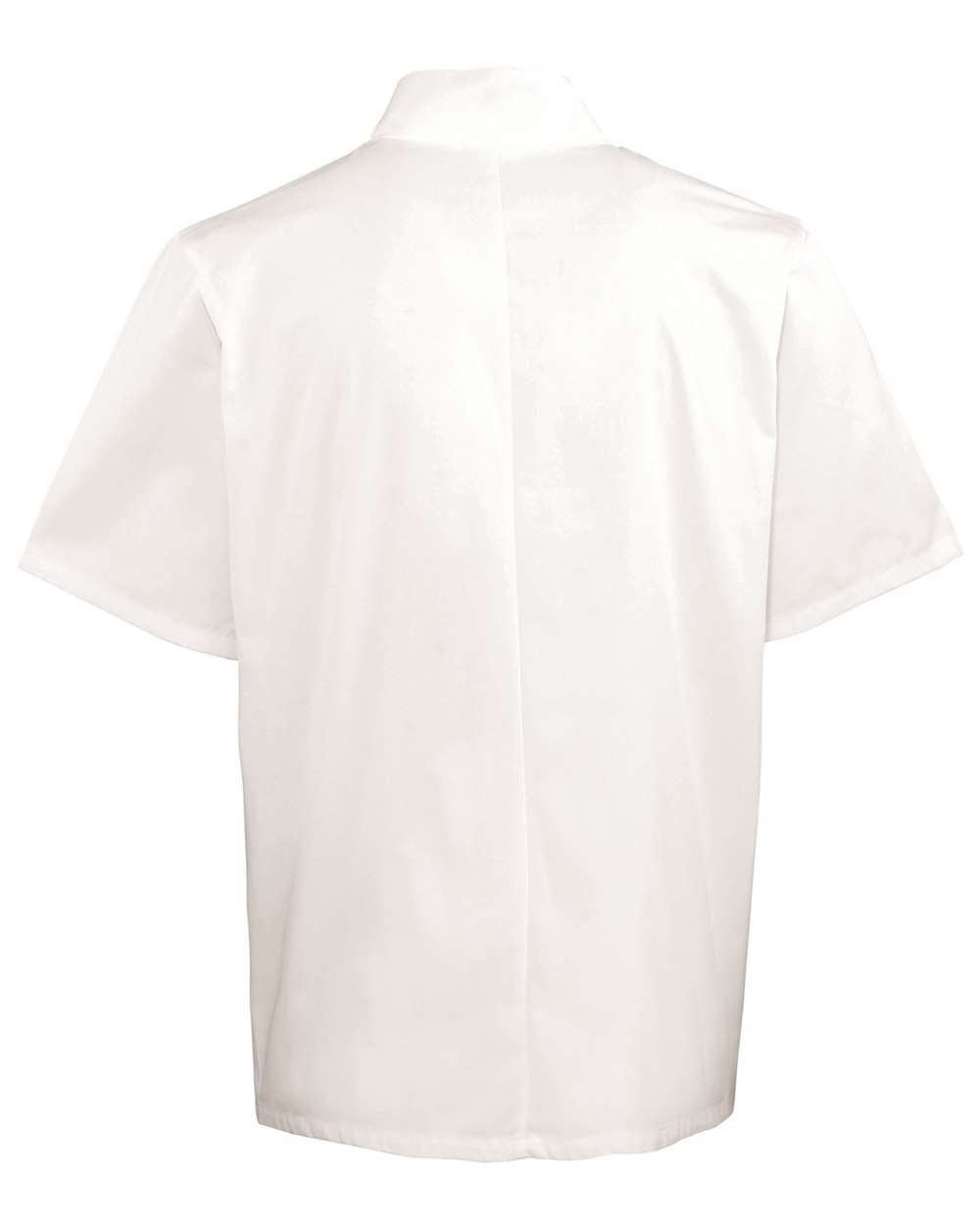 Unisex Ten Studded Front Short Sleeve Chef Coat