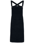 Artisan Collection by Reprime Cross Back Barista Bib Apron RP129
