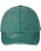 Adams Headwear Classic Pigment Distressed Dad Hat LP108