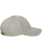Adams Headwear Classic Pigment Distressed Dad Hat LP108