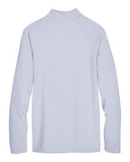 Devon & Jones Men's CrownLux Performance® Clubhouse Micro-Stripe Quarter-Zip Pullover DG480