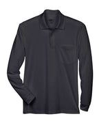 CORE365 Men's Pinnacle Performance Long Sleeve Piqué Polo with Pocket 88192P